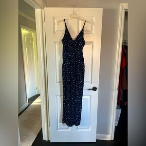 Navy Blue Jumpsuit